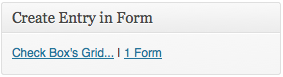 Create entry from post